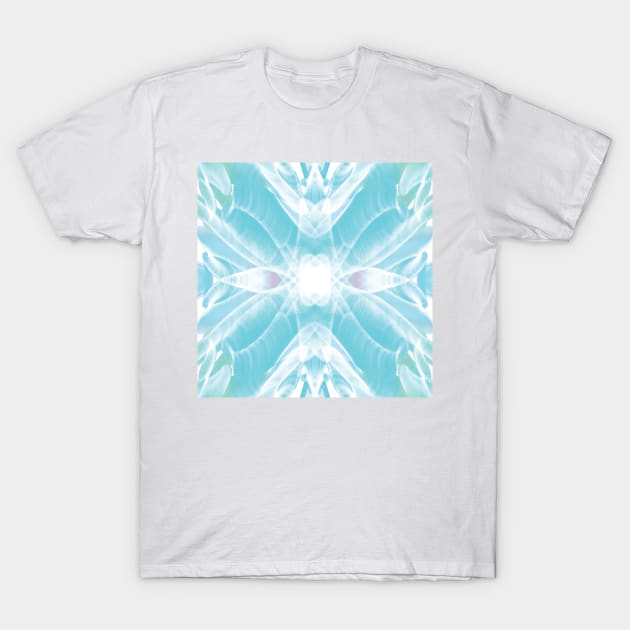 Abstract Flower Pattern T-Shirt by Hermanitas Design